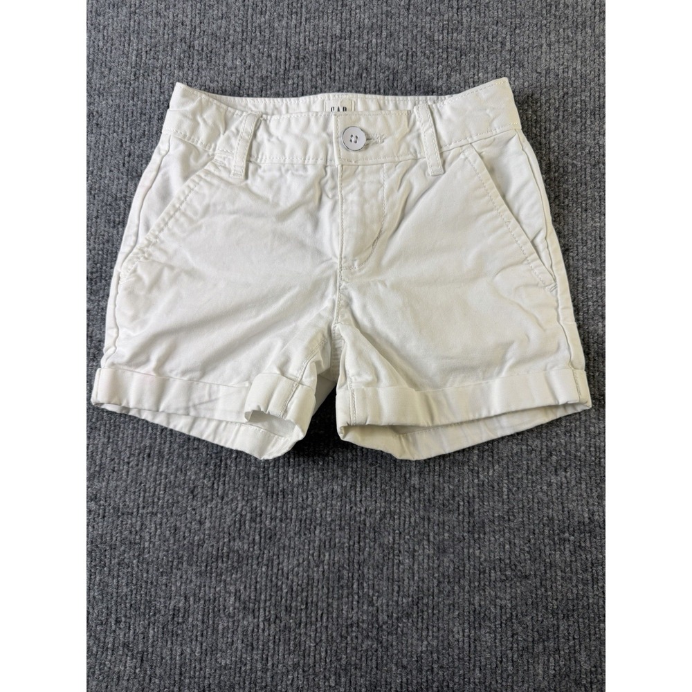 GAP Kids‎ White Shorts – Size 6 Slim